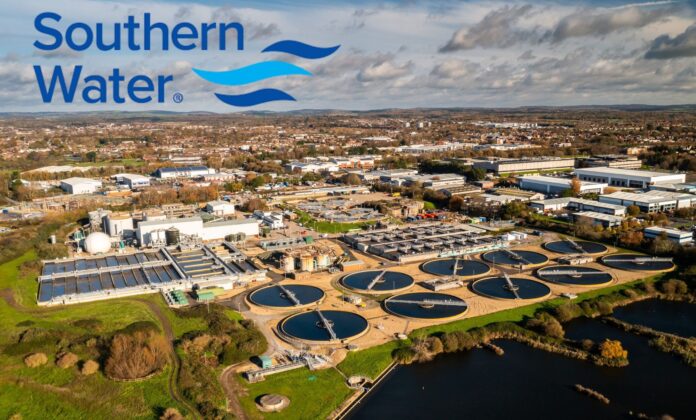 Southern water waste water treatment plant