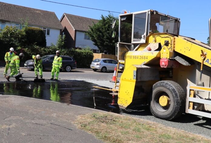 Road surface dressing