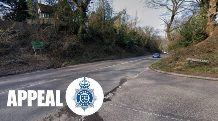 The A22 at Nutley