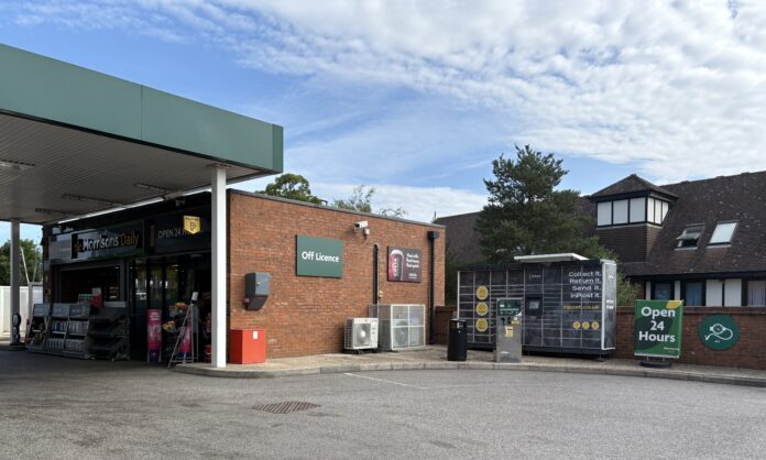 Morrisons petrol station in Crowborough