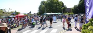 Hundreds of people packed the Crowborough Hospital fete