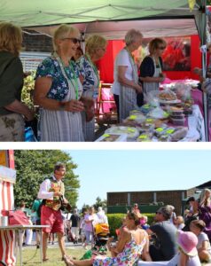 Picture of people attending the hospital fete