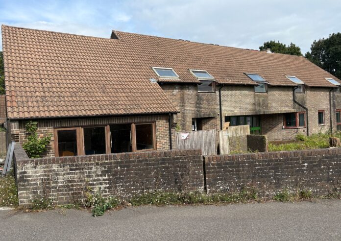 The former day centre in Southview Close that will be demolished to make way for 14 new homes.