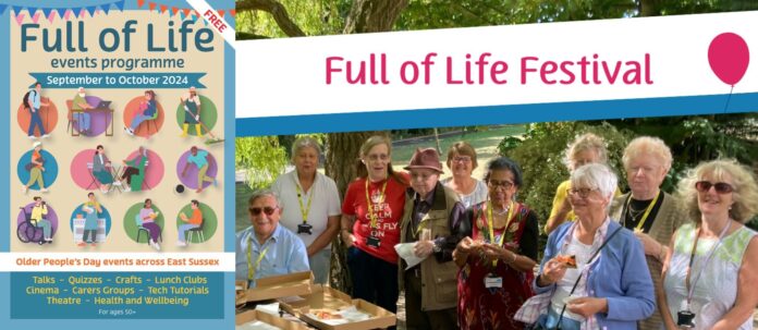 Poster advertising the Full of Life Festival