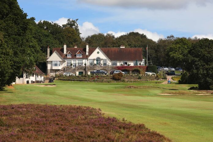 View of the Beacon Golf Club from the 18th tee