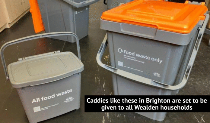 Food waste caddies