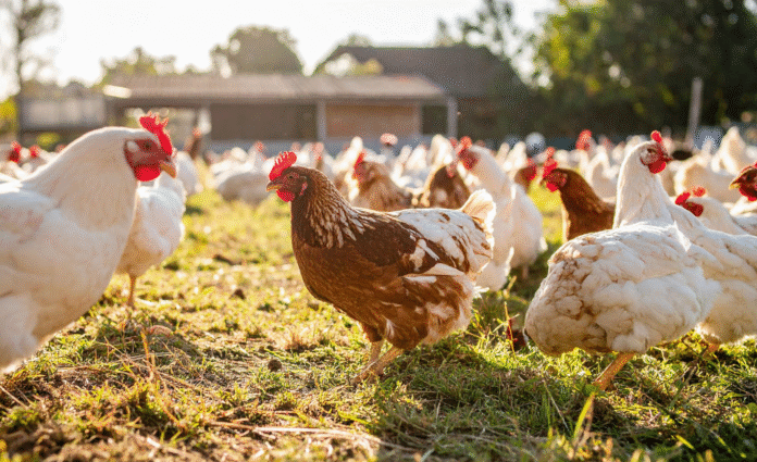 Illustrative photo of chickens