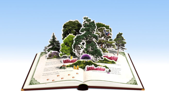 The Big One Hundred story illustration for Winnie the Pooh's 100th birthday