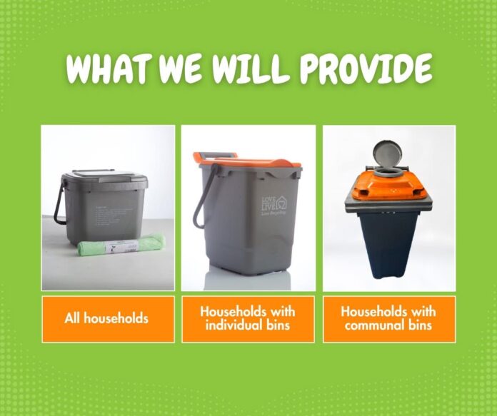 Food waste caddies
