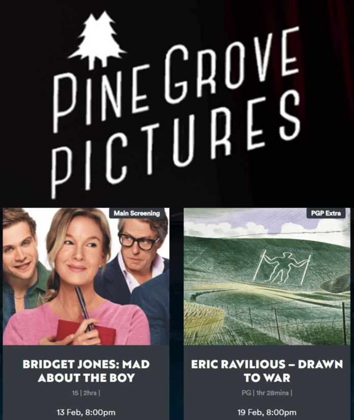 Pine Grove Pictures movies advert