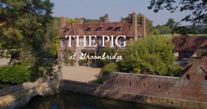 Groombridge Place graphic from the Pig Hotels website