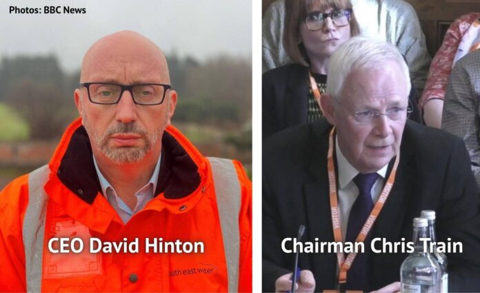 David Hinton and Chris Train, South East Water
