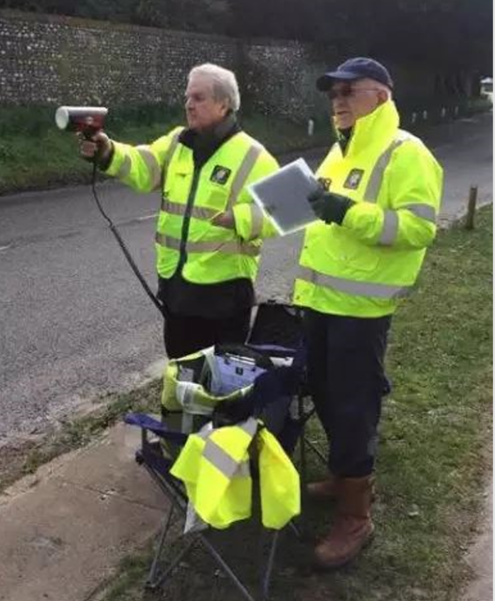 Generic image of speedwatch volunteers
