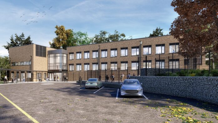 Artist's impression of the new Acre Wood Academy