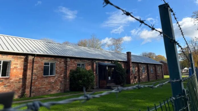 Crowborough Army Training camp barracks building